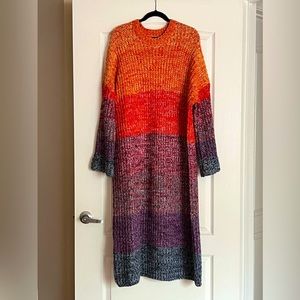 Dressed in LALA: LALA Original Design Feels Like Home Oversized Sweater Dress